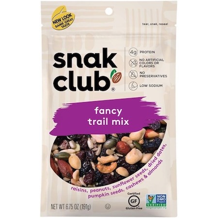Snak Club Snak Club Fancy Trail Mix 6.75 oz Bagged 1721457